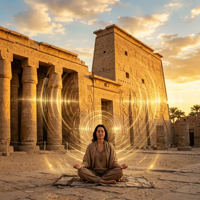 Shifting Vibrations Egyptian sound trick manifestation