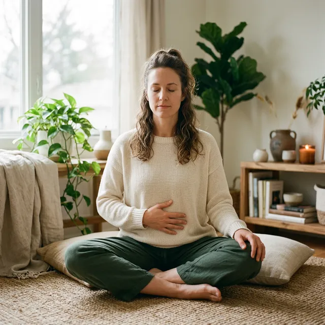peaceful listening intuition body