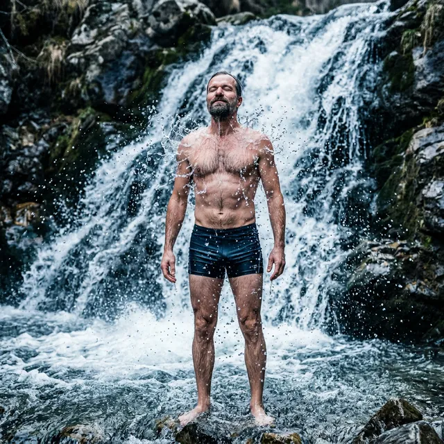 cold water shower Wim Hof