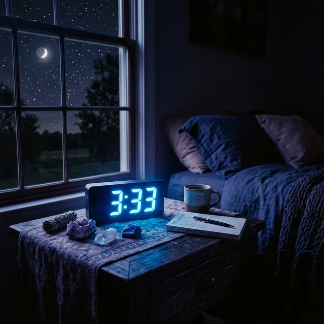 night sky angel number stars
