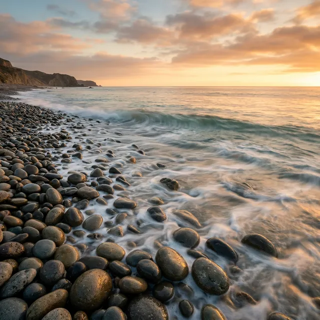 ocean wave water flowing calm